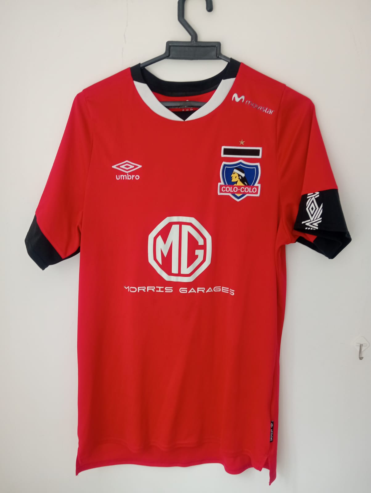 Tercera Camiseta Colo Colo 2019 morris garage roja Colección